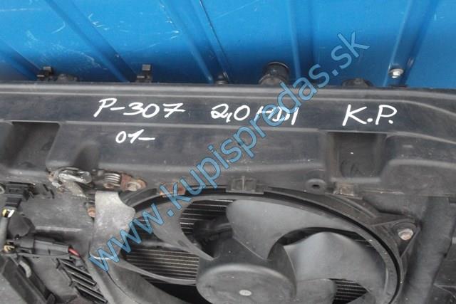 kompletné použité originálne predné čelo na peugeot 307